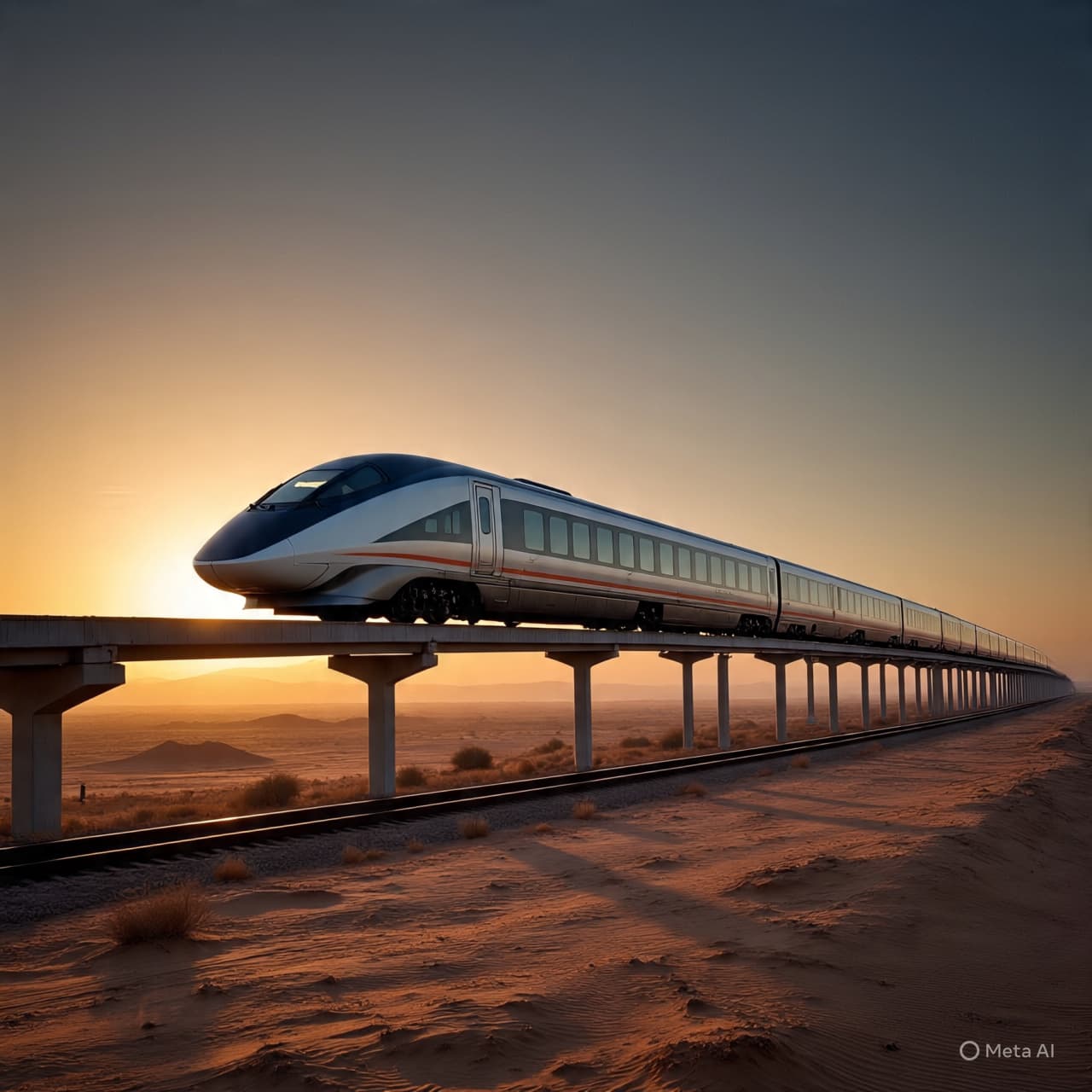 The Silent Glide Across the Sands: Reflections on a Glistening Path