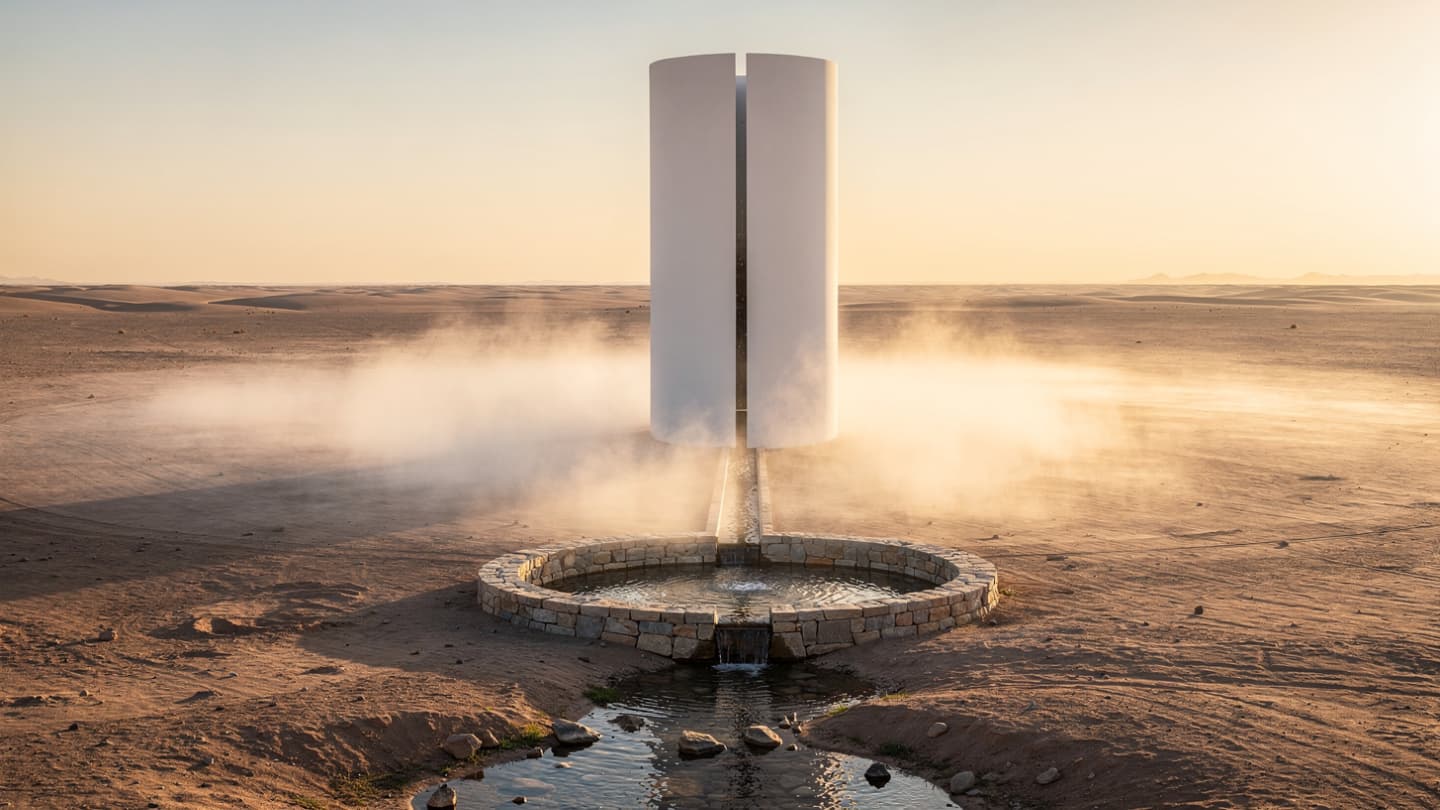The Soft Resilience of the Atmospheric Harvester: Reflections on the Growth of Water-from-Air