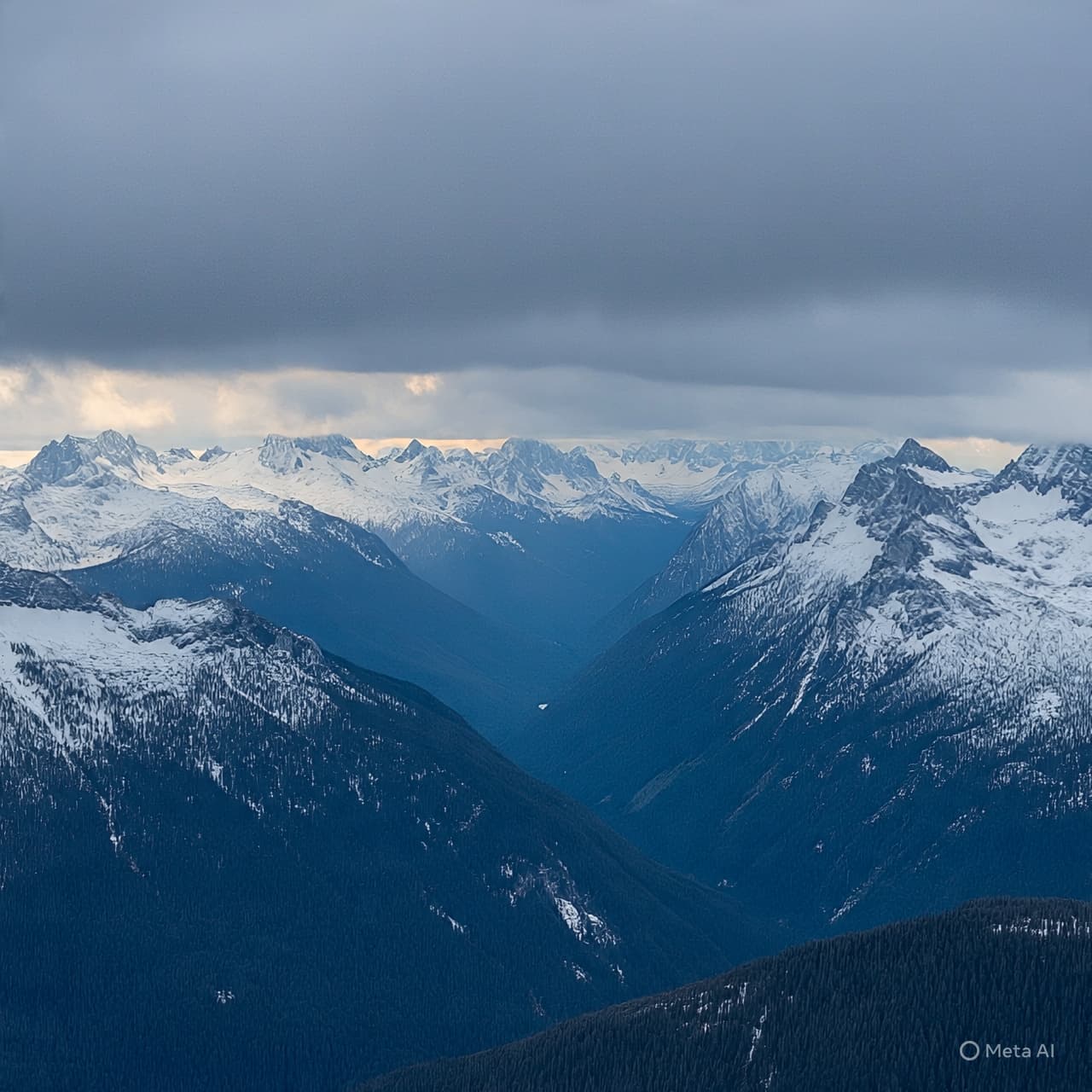 When the Wind Turns South: Cold Air, Mountain Snow, and the Quiet Advance of Winter