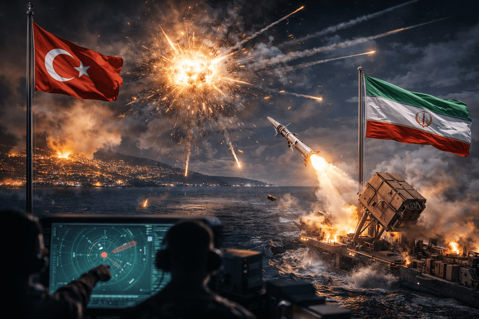 Tehran Rejects Claims It Fired Missile Toward Türkiye Following NATO Interception