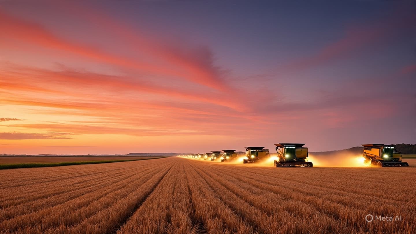 When the Tall Stalks Sway: A Narrative of Golden Harvests and the River’s Edge