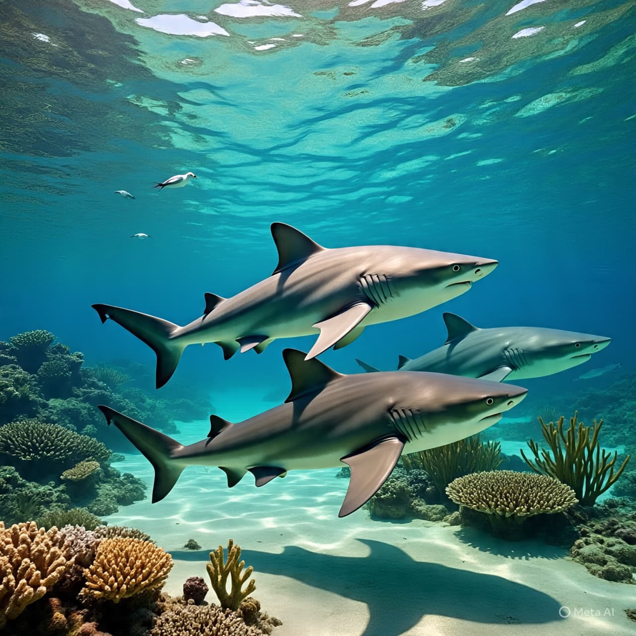 Beneath Moving Water, Familiar Paths: When Sharks Begin to Keep Company