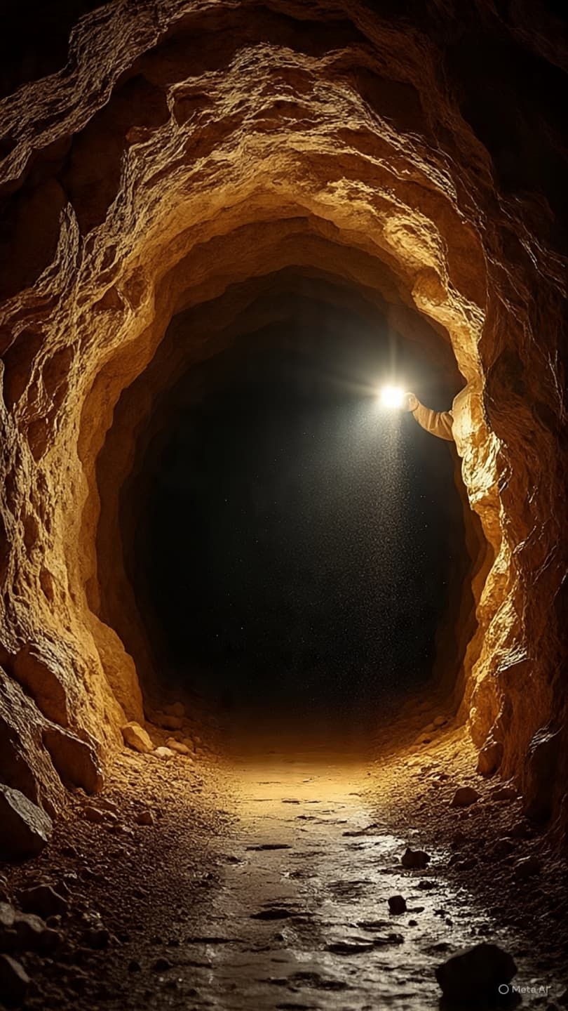 When the Bedrock Sighs Below: Seeking a Soft Shelter Within the Dark and Ancient Stone