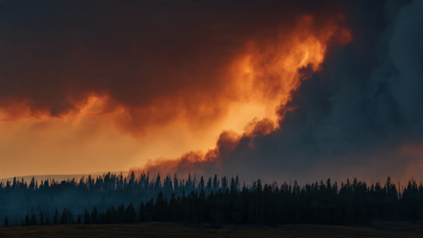 Between the Gilded Horizon and the Rising Ash, Reflections on a Continent Aflame