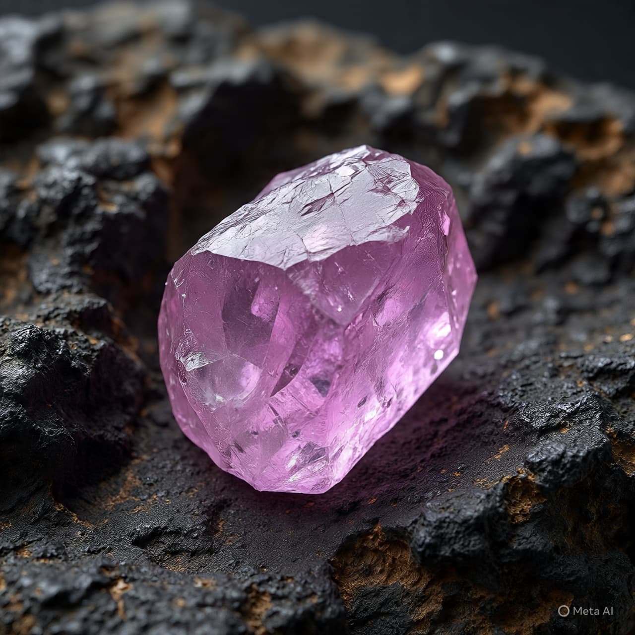 When the Heavy Earth Yields to Golden Light, A Discovery of Rare Pink Diamonds Deep