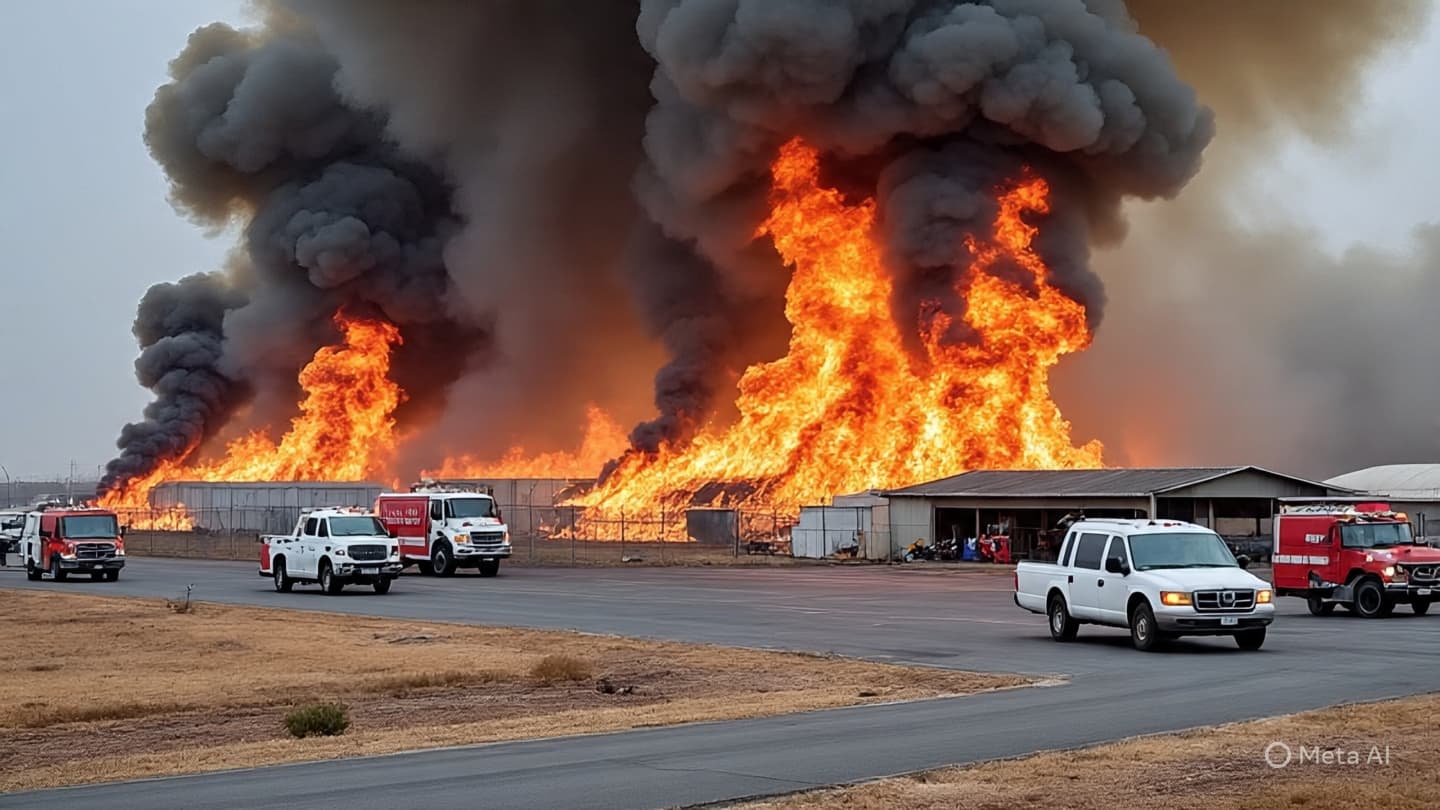 When Fire Breaks Routine, Even Prepared Grounds Face Uncertainty