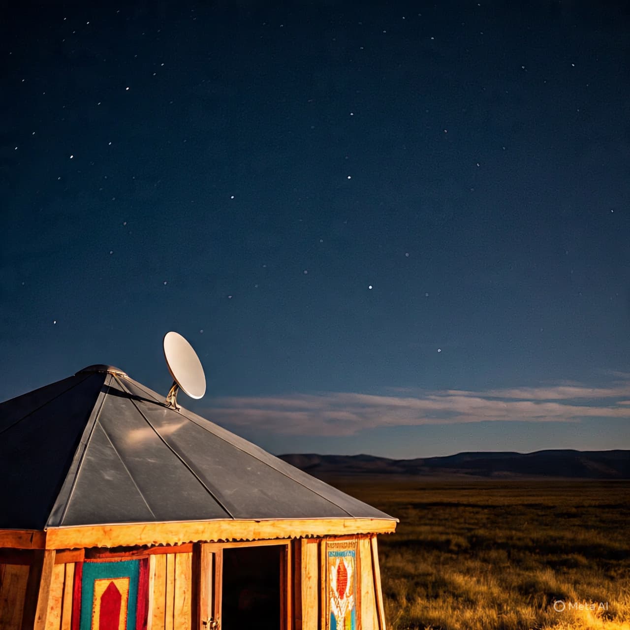 The Silent Fiber of the Steppe: Reflections on a Digital Nomadic Horizon