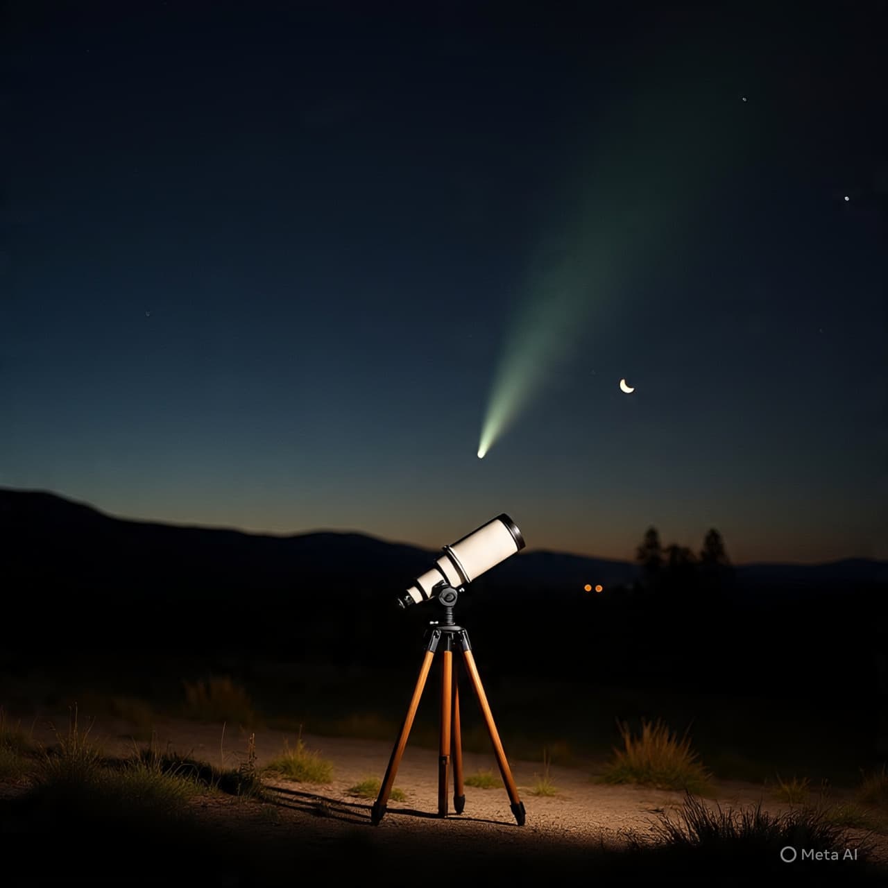 “Echoes from the Oort Cloud: A Comet’s Brief Earthbound Moment”