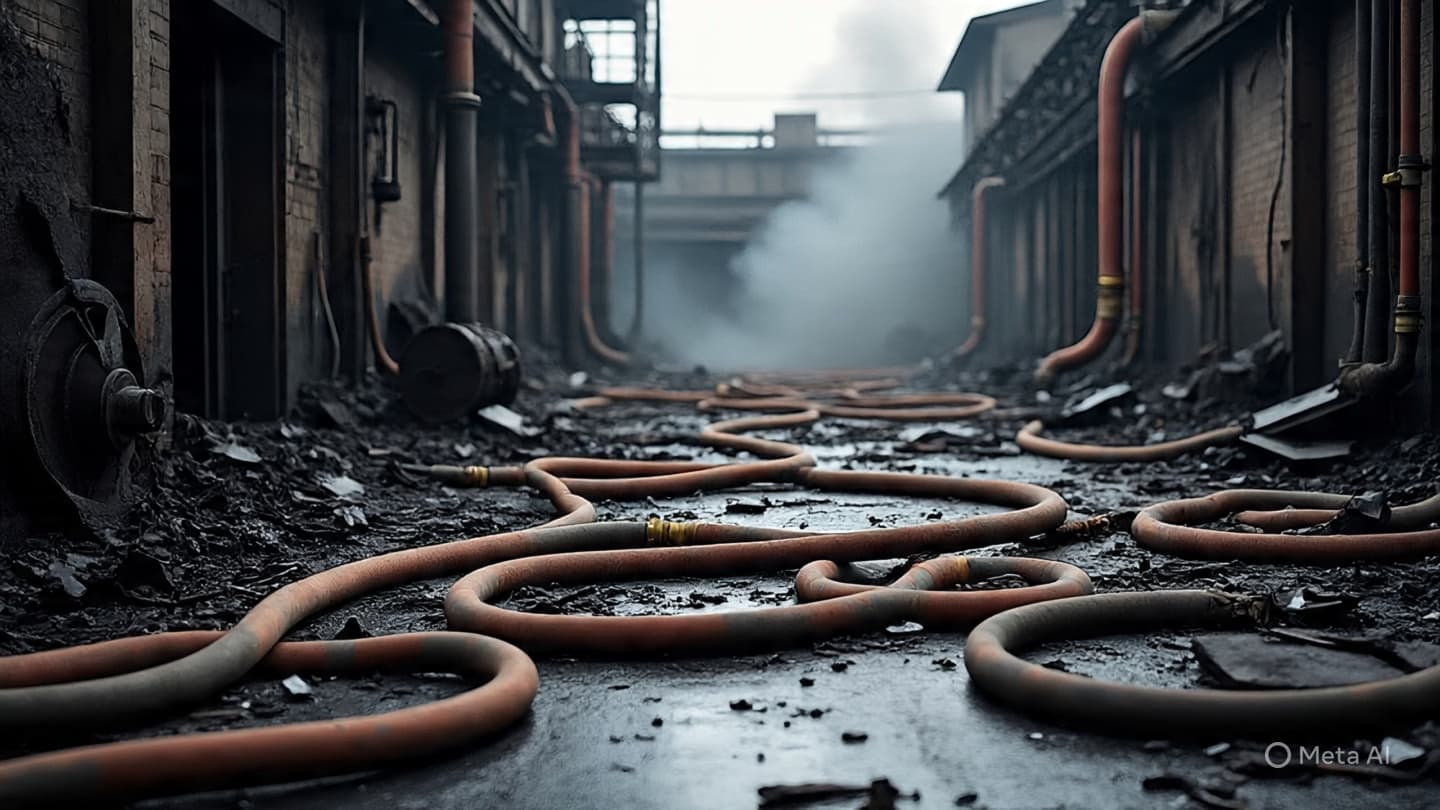 Between Efficiency and Uncertainty: What Do Industrial Fires Teach Us?