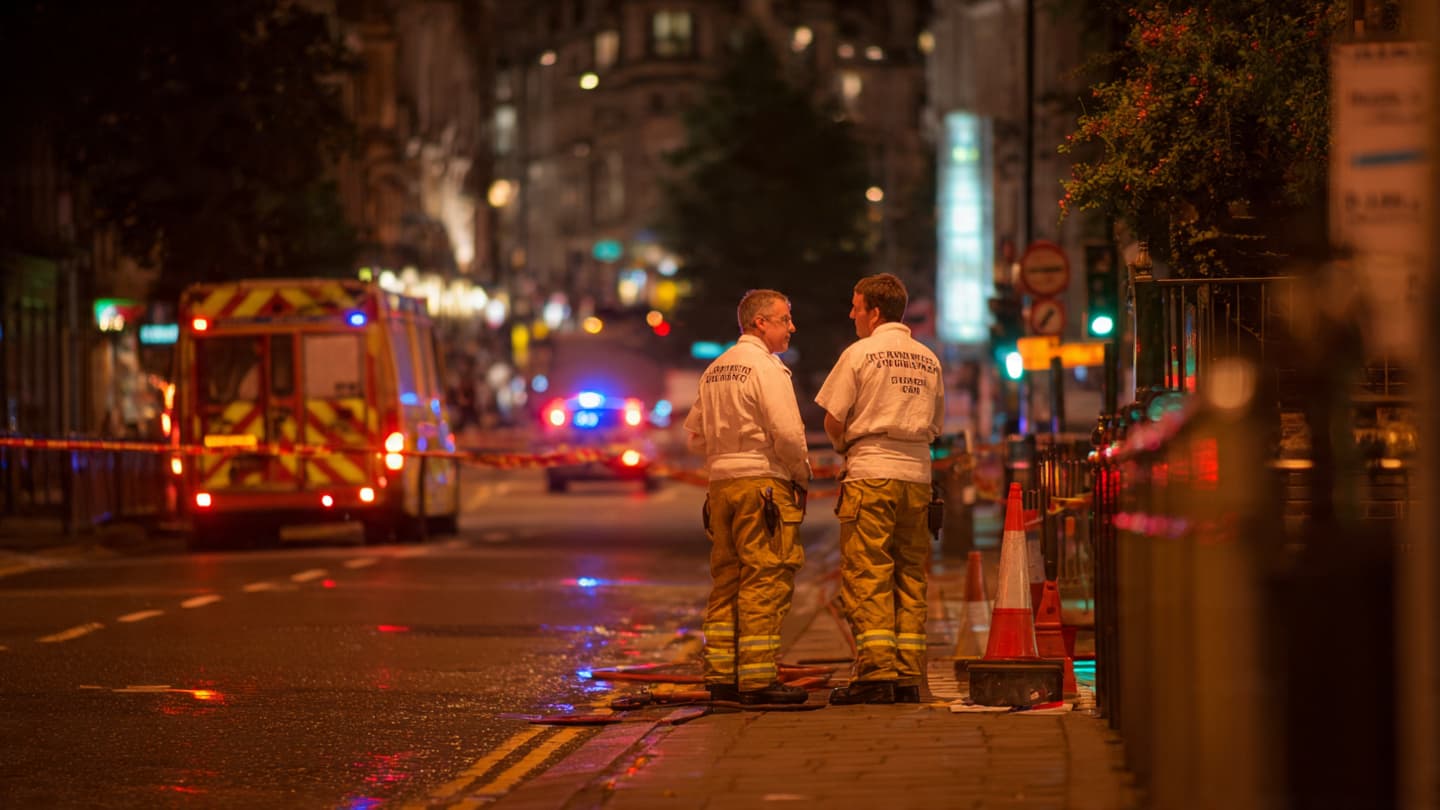Where Movement Meets Stillness: A Sudden Interruption on Germany’s Streets