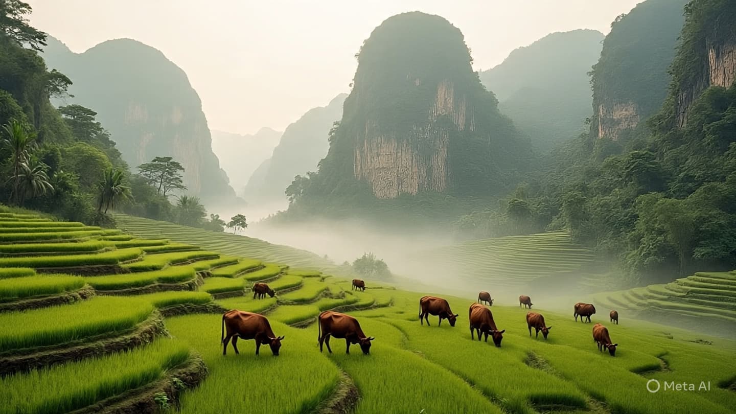 Between the Emerald Hills and the Gentle Movement of the Southern Trade Routes