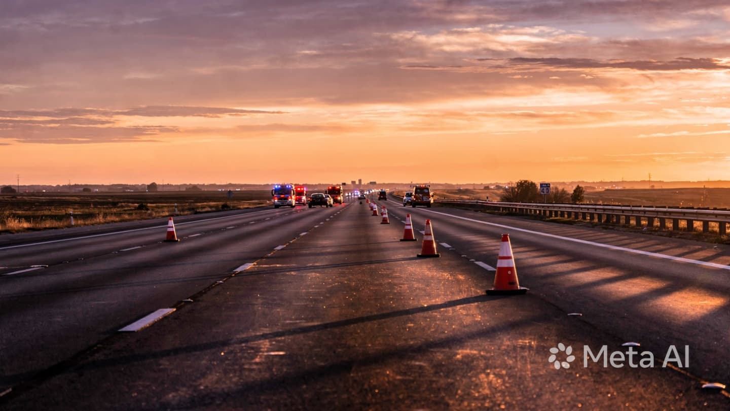 The Long Shadows of a Florida Afternoon, Where the Commute Becomes a Memory of Motion
