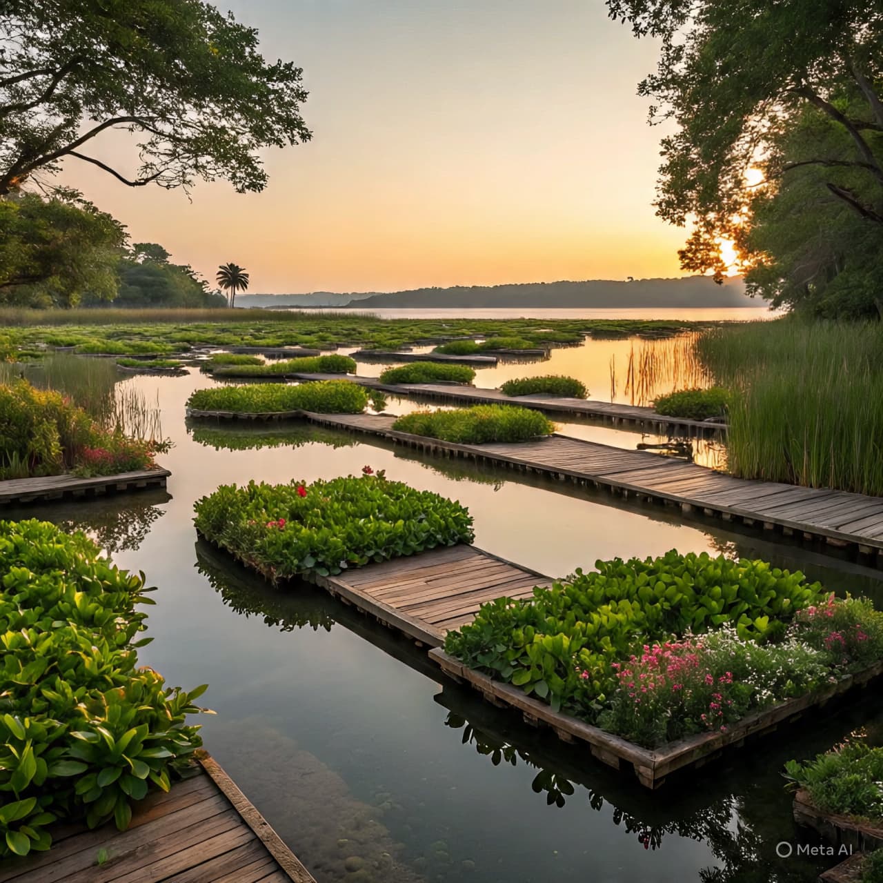 Floating Gardens at Sea: Can Nature Rebuild What the Tide Has Taken?