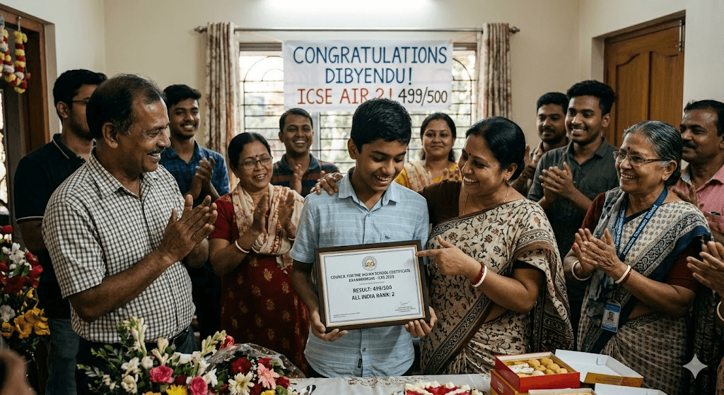 Pride and Perfectionism: Meet the Siliguri Prodigy Who Scored 499 in ICSE—and the Mom Who Wished for 500
