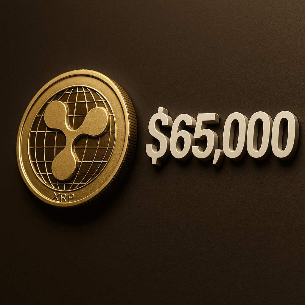 $65,000 XRP EST VERROUILLÉ — LES DONNÉES BANCAIRES DE RIPPLE PROUVENT QUE L'OFFRE DE 100 MILLIARDS PEUT ALIMENTER LE SYSTÈME FINANCIER DE 6,5 QUADRILLIONS DE DOLLARS