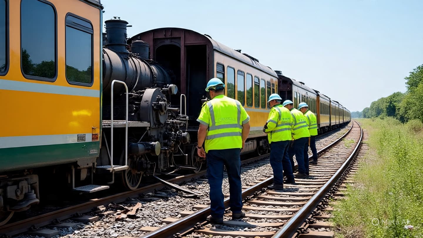 When the rails fall silent, a community learns to mourn together