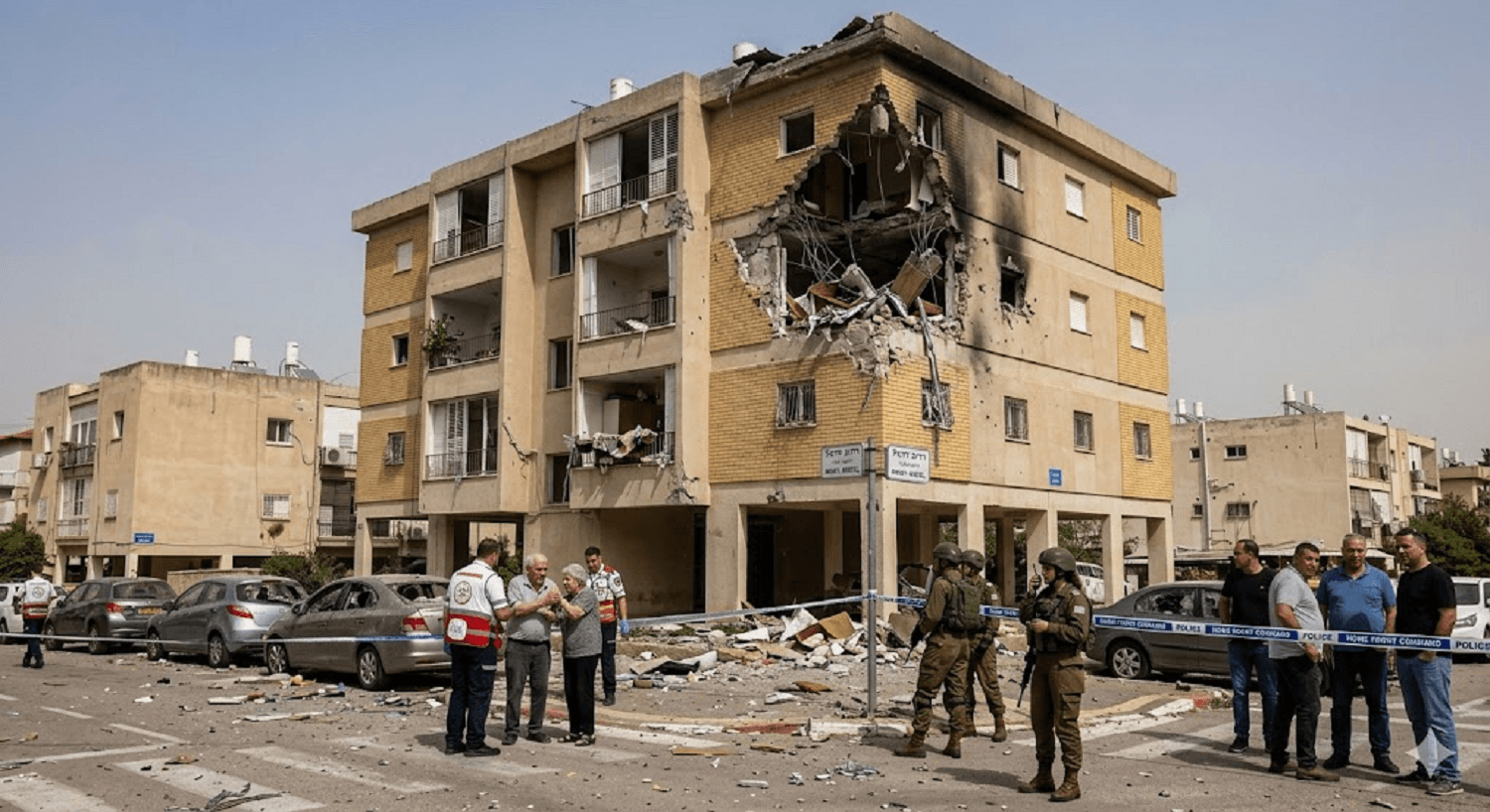 Direct Hit: Missile Slams into Kiryat Shmona Building as Warning Systems Fail