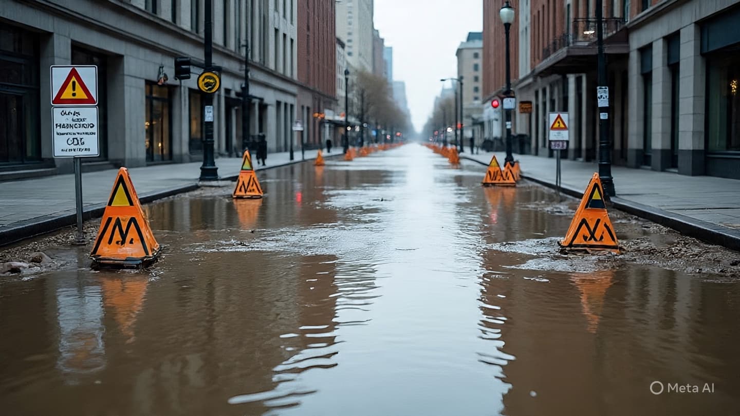 Floodwaters Redraw the Map of Everyday Movement