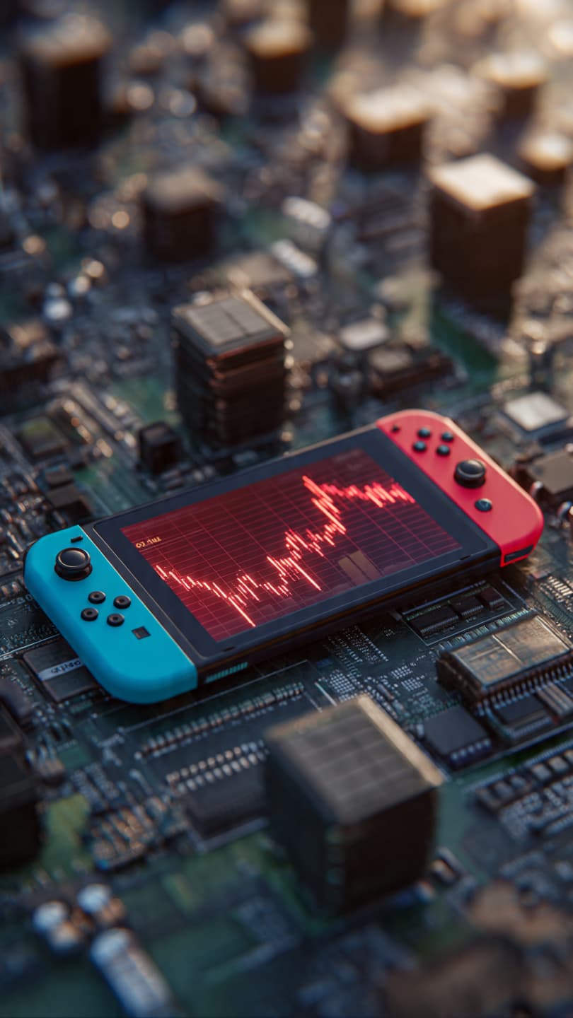 Nintendo Shares Fall as Switch 2 Supply Concerns Grow