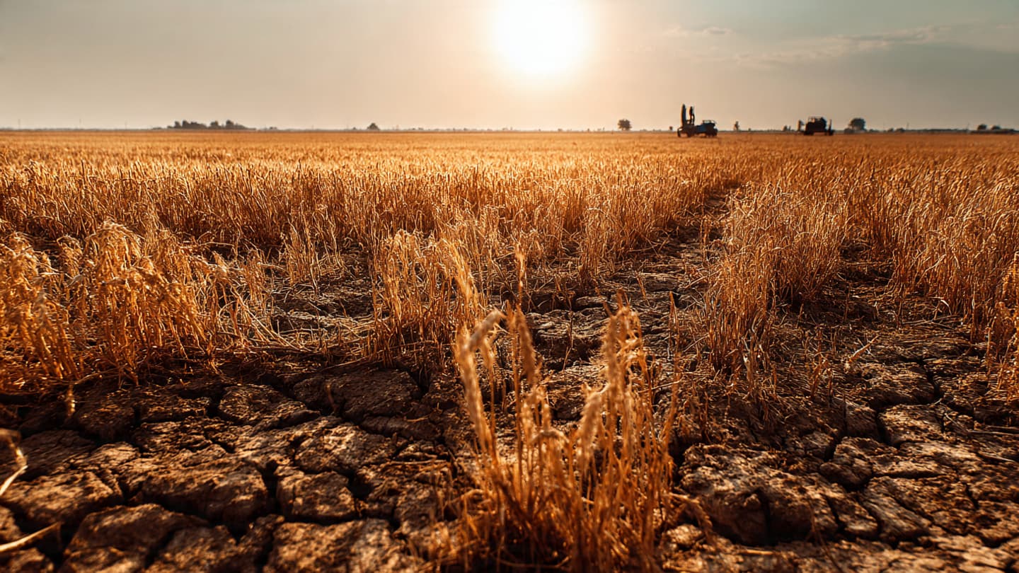 Under a Harsh Sun, America’s Wheat Fields Began to Wither