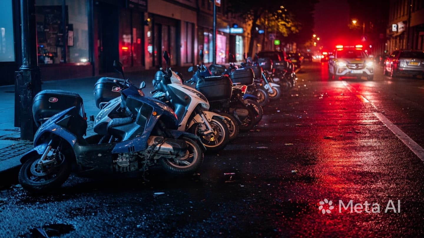 The Shattered Rhythm of a Midnight Street: Reflections on the Weight of Excess