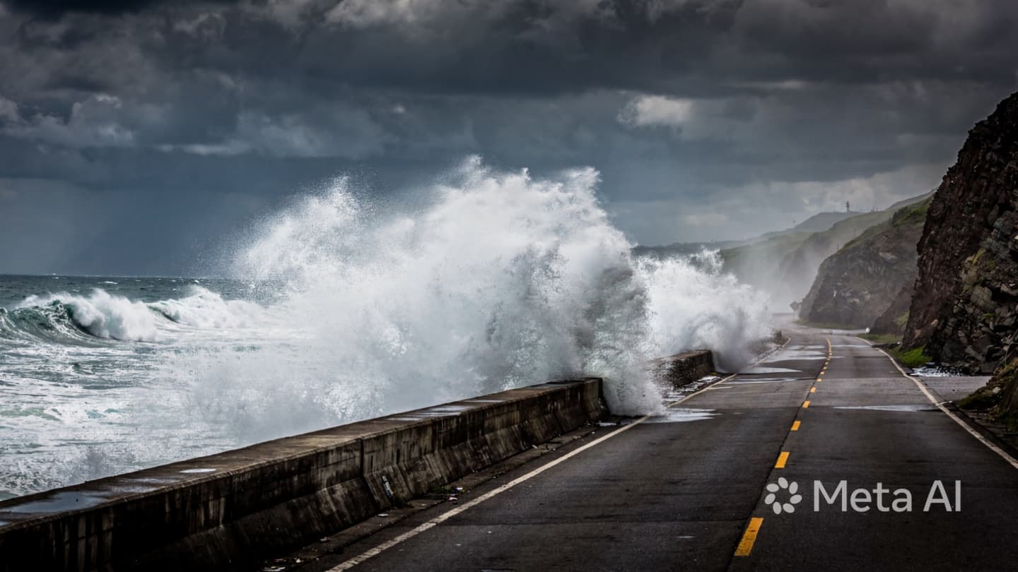 When the Wind Shatters the Morning Calm, Reflections on the Passing of Typhoon Podul