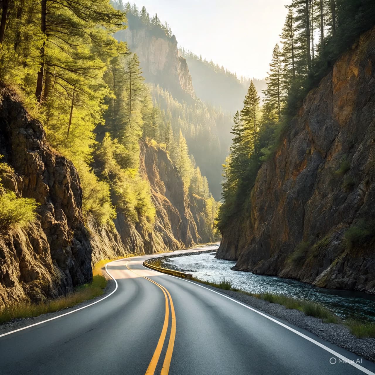 Through the Gorge Where Roads Narrow: A Pause in Passage Between Two Cities