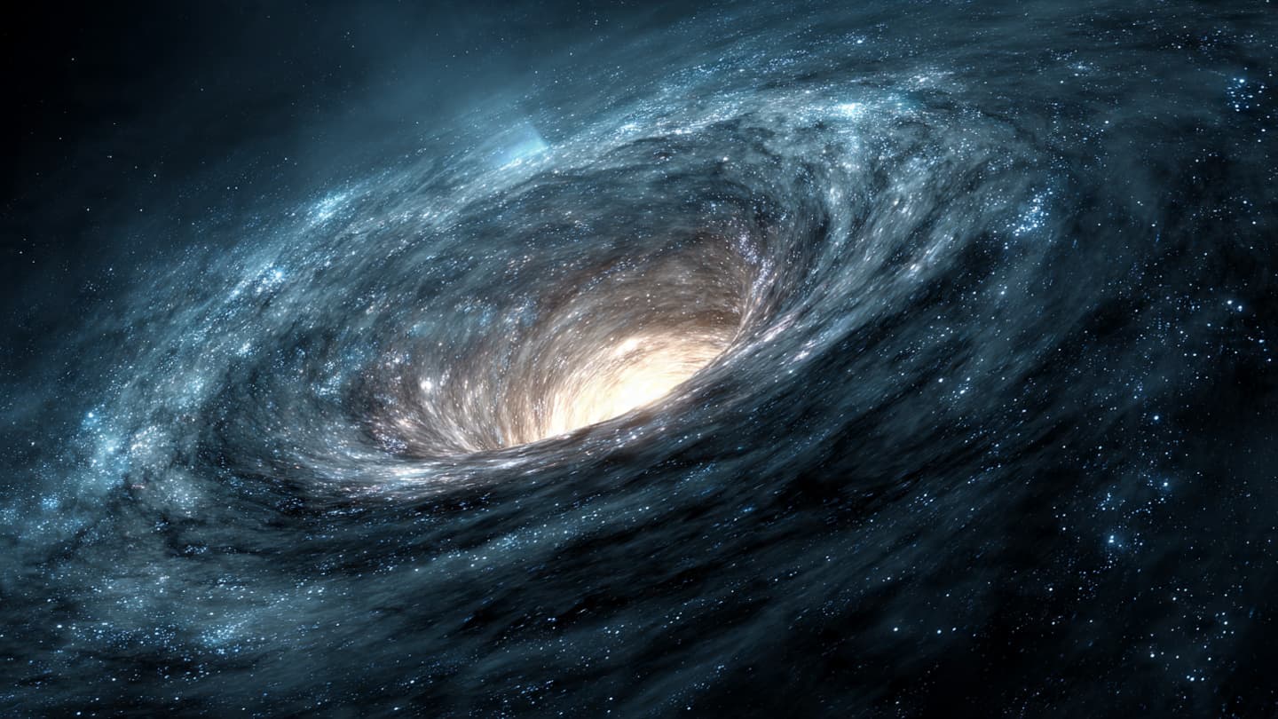 A Spiral Galaxy Sends Its Ancient Light Across the Universe