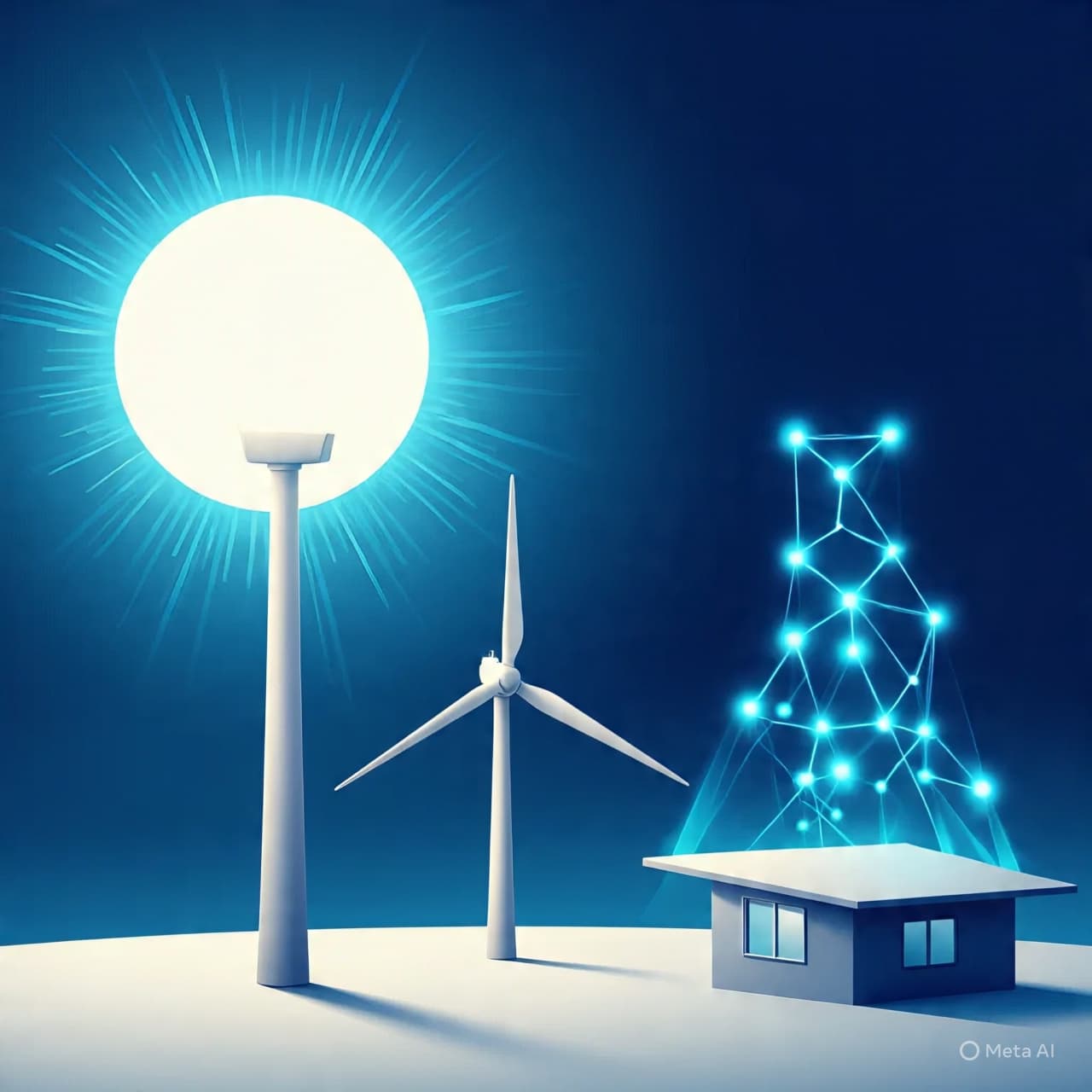 Between the Wind Turbine and the Digital Meter: A Narrative of the Flow