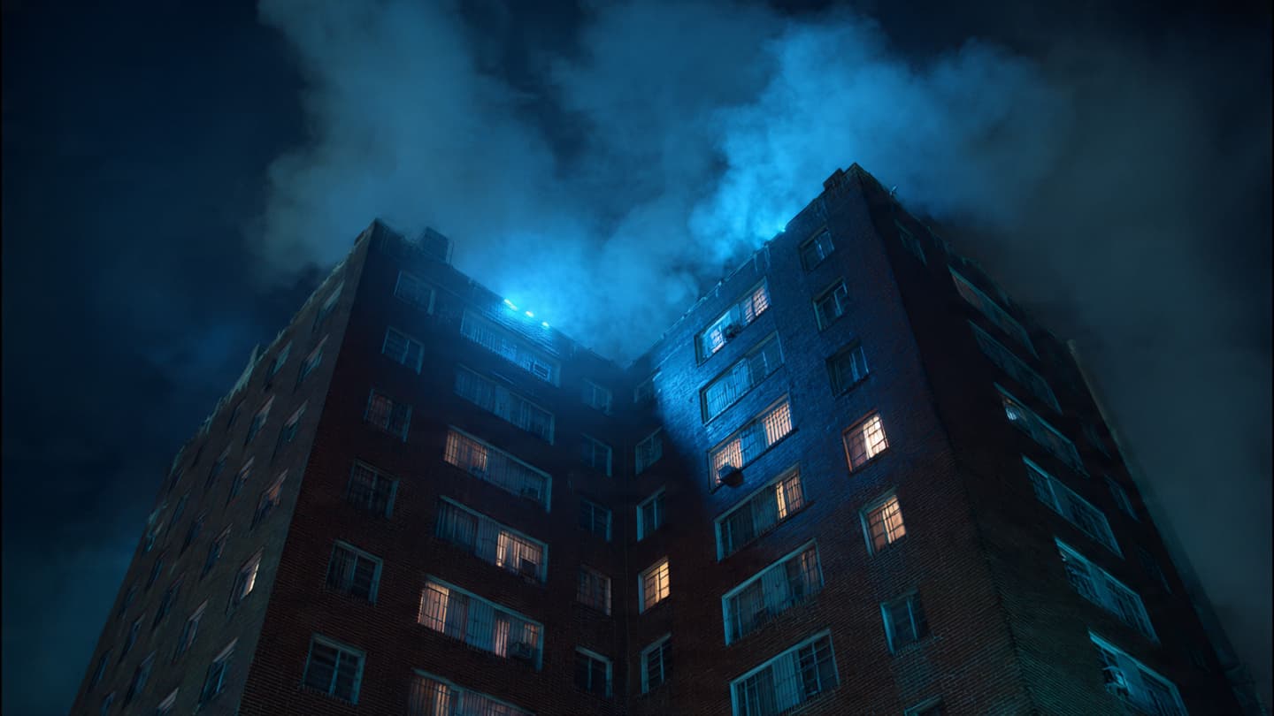 When Smoke Becomes the Sky, A Night of Displacement in the Manchester Urban Rain