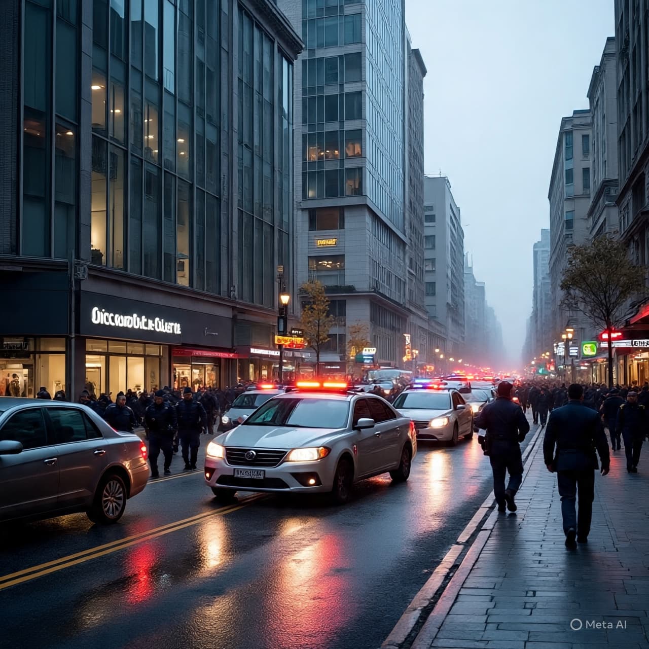 When Silence Breaks: A Sudden Clash Near Istanbul’s Consulate