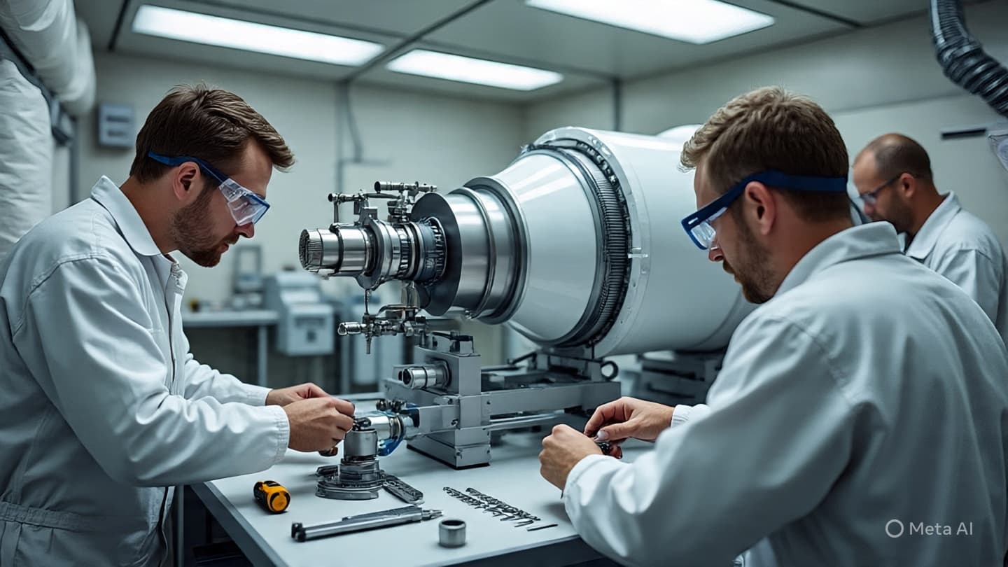 A Quiet Machine Prepares to Read the Sky