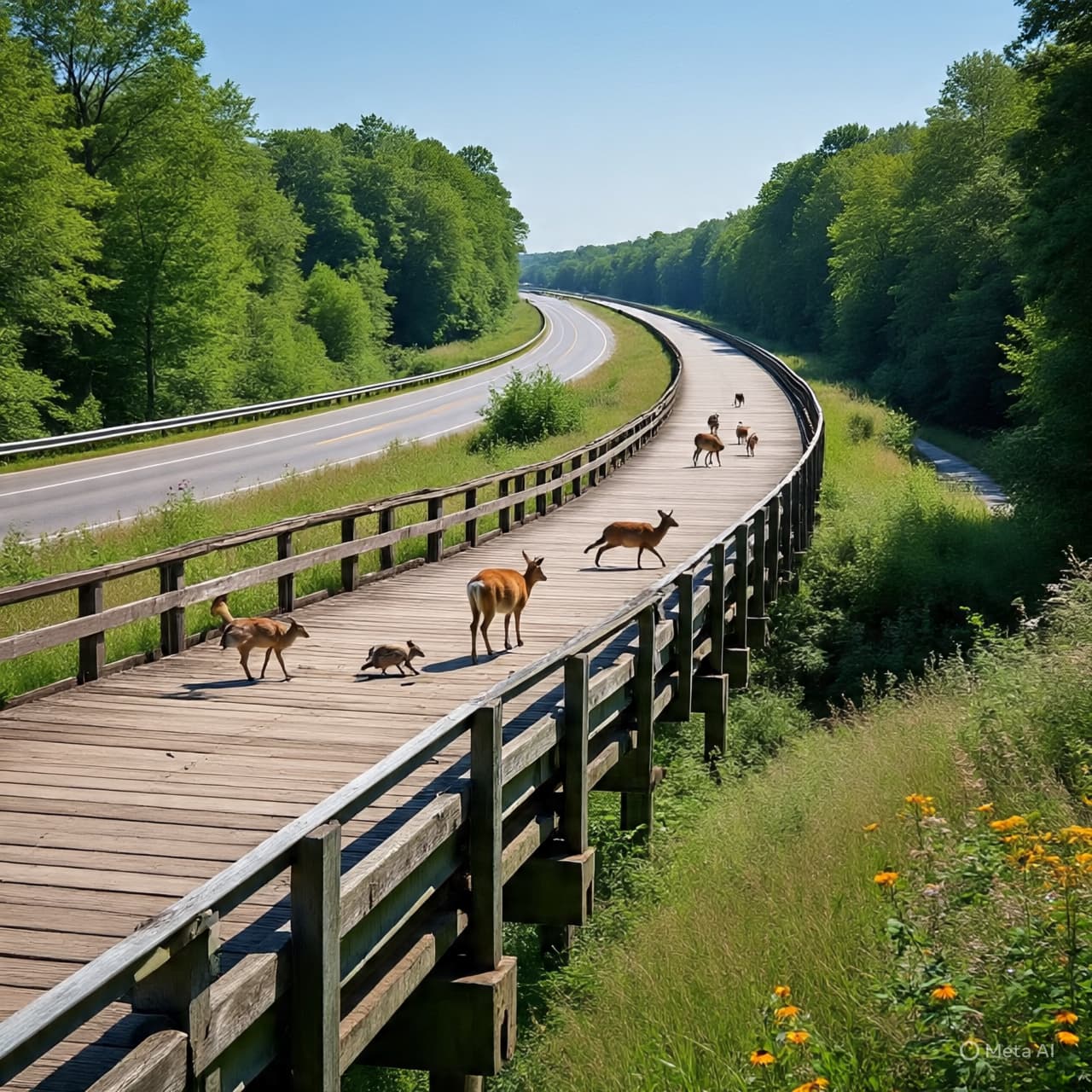 When Nature Stays Connected, Survival Becomes More Possible