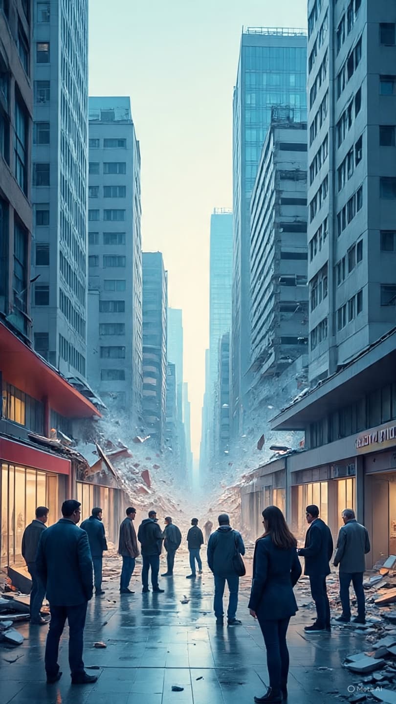 When the Ground Softly Shifts, How Do Communities Relearn Their Sense of Security