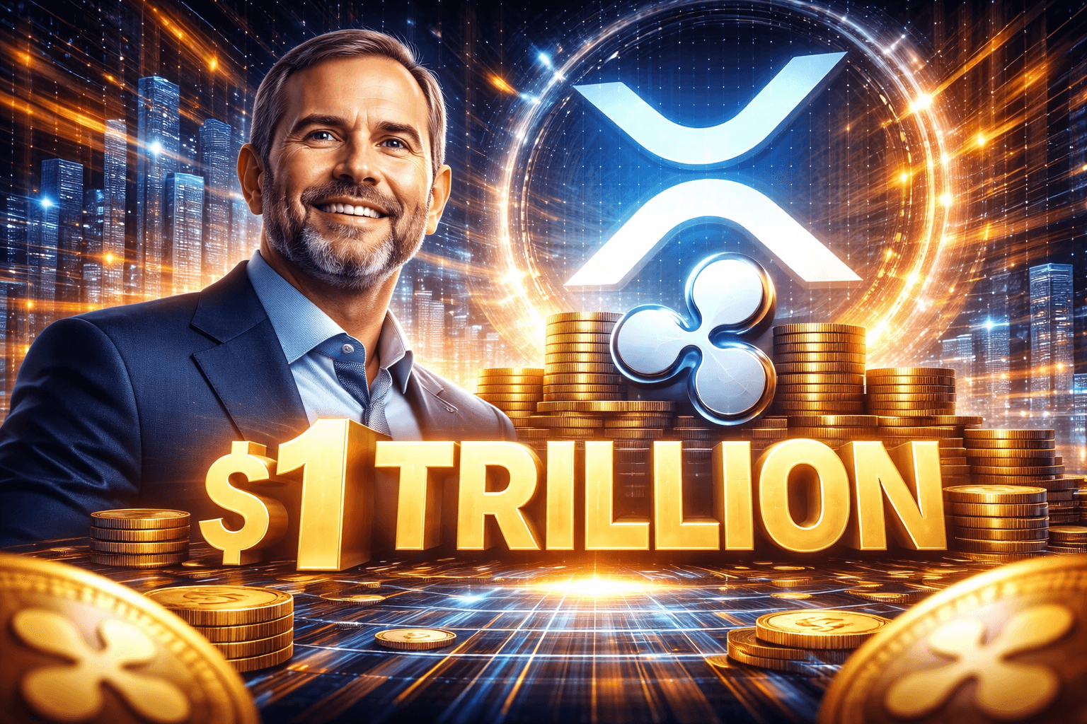Ripple CEO Predicts Crypto Firm Could Reach $1 Trillion Valuation