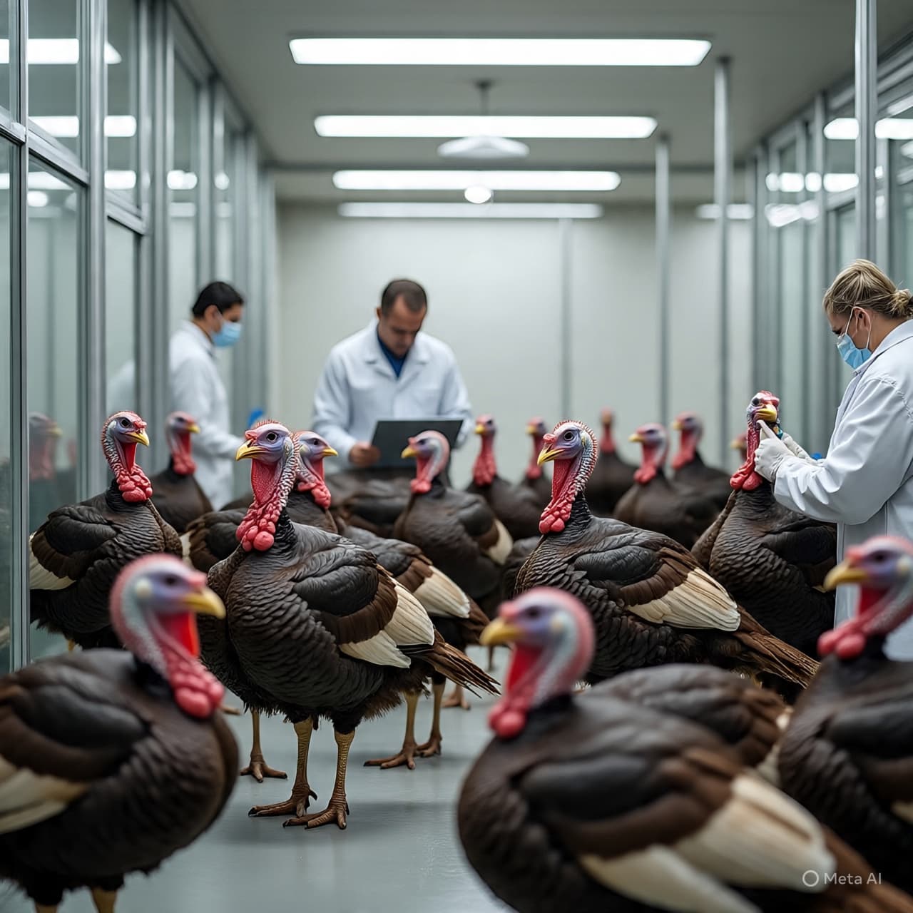 In England’s Fields of Feathers and Uncertainty, Scientists Begin a Careful Trial Against Bird Flu