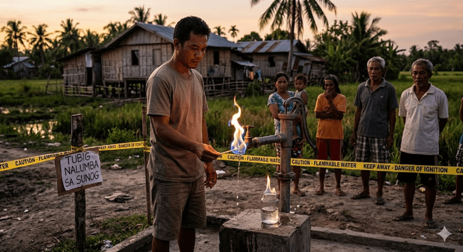 Water on Fire: Maguindanao Village Baffled by Flammable Well Water