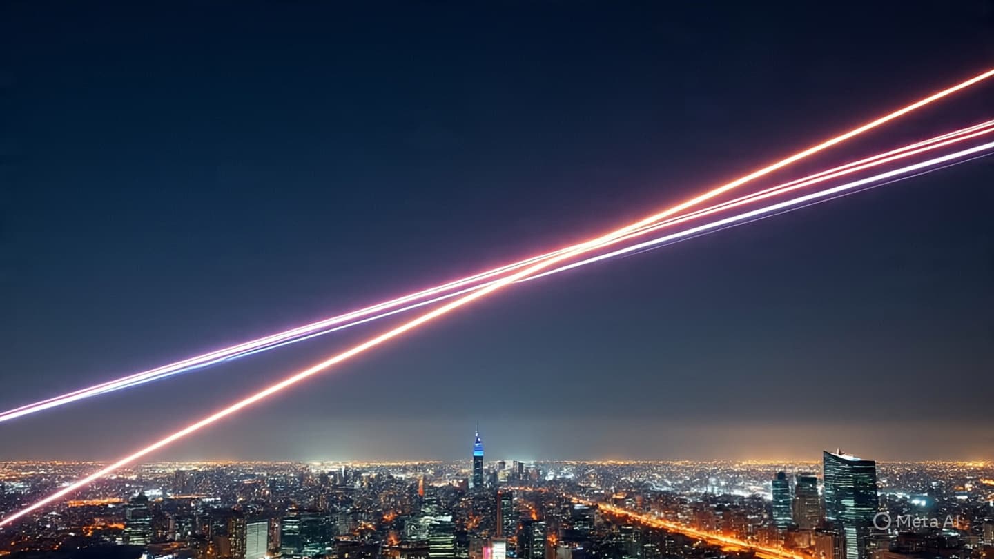 When the Sky Carries Tension: A Moment of Security in Riyadh