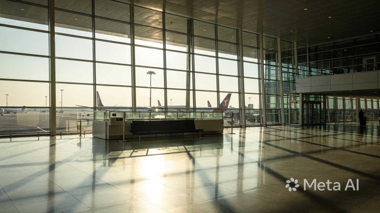 The Hollow Thunder of a False Command: Reflections on the Airport Sky