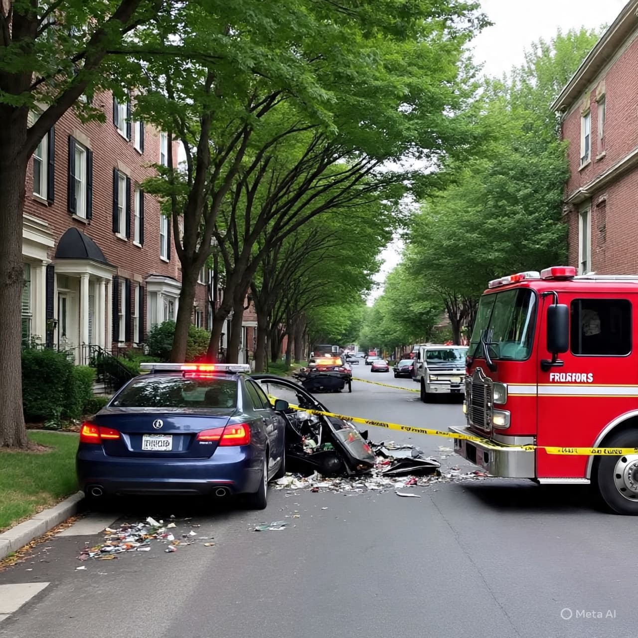 Where the Siren Broke the Silence: Reflection After a Crash in Frankford