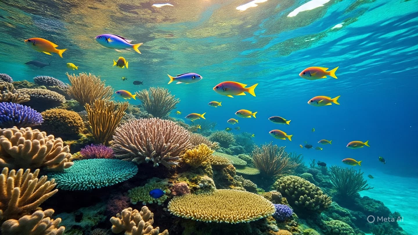 Where the Coral Breathes Again: A Narrative of Tides and the New Azure Peace