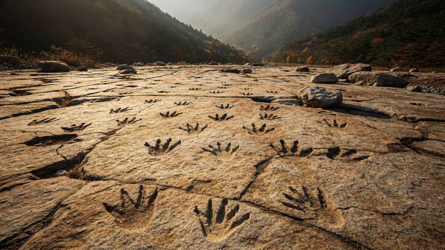 When the Stone Remembers the Step: Reflections on the Tracks of Gyeongsang