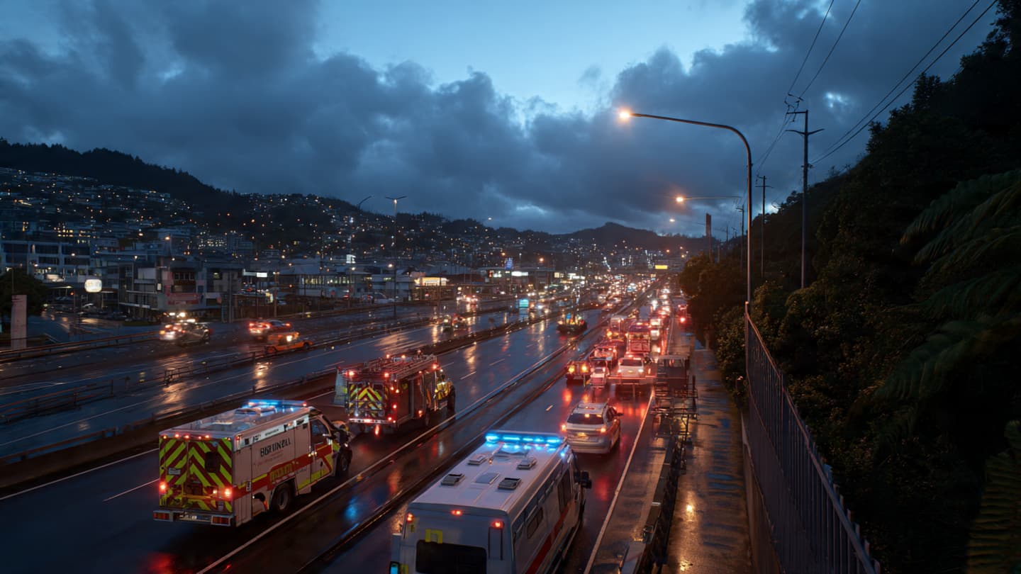 Un Moment Sur L'Autoroute De Wellington A Fini En Tragédie Silencieuse