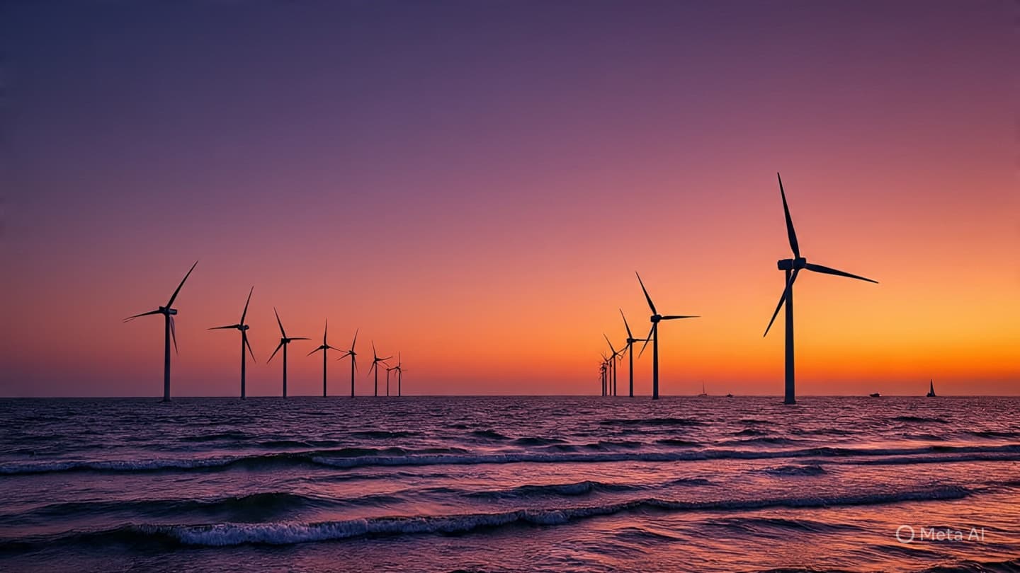 Under the Mediterranean Sun: A Lyrical Journey Through the Soft Rise of Wind Power