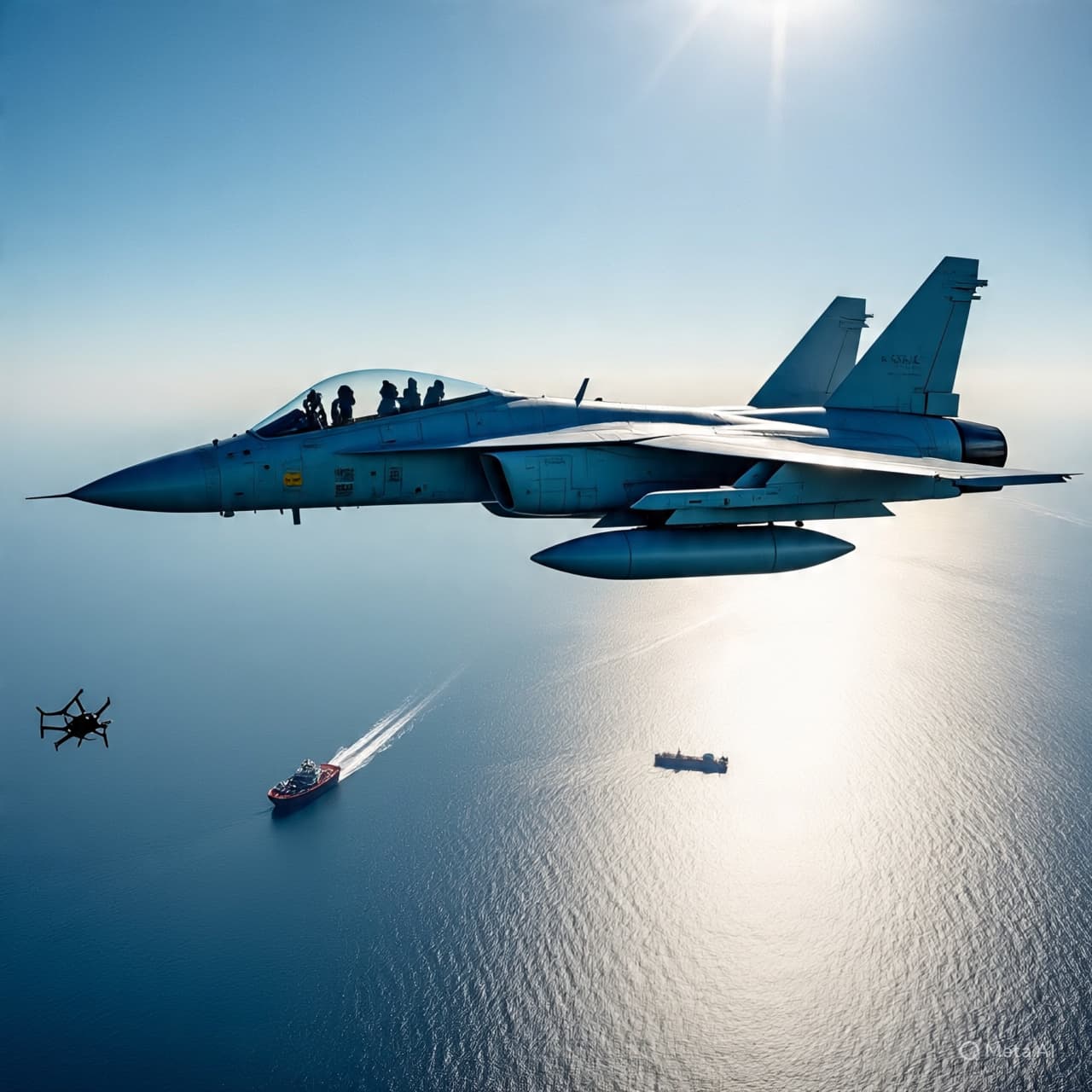 In the Quiet Skies of Vigilance: When RAF Jets Rise Again to Meet Unseen Drones