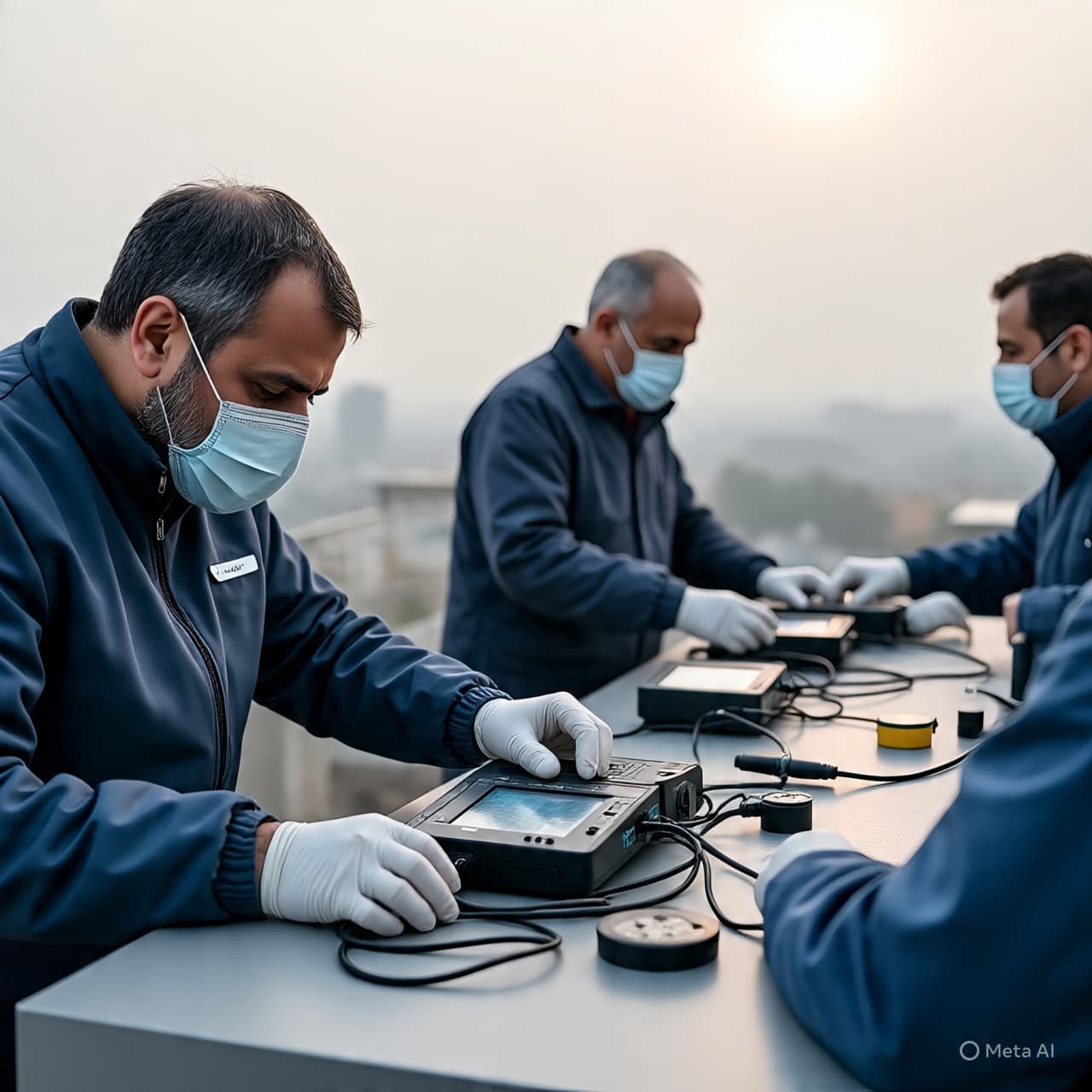 Where Clouds Hold the Memory of War: Pollution Rises Over Tehran