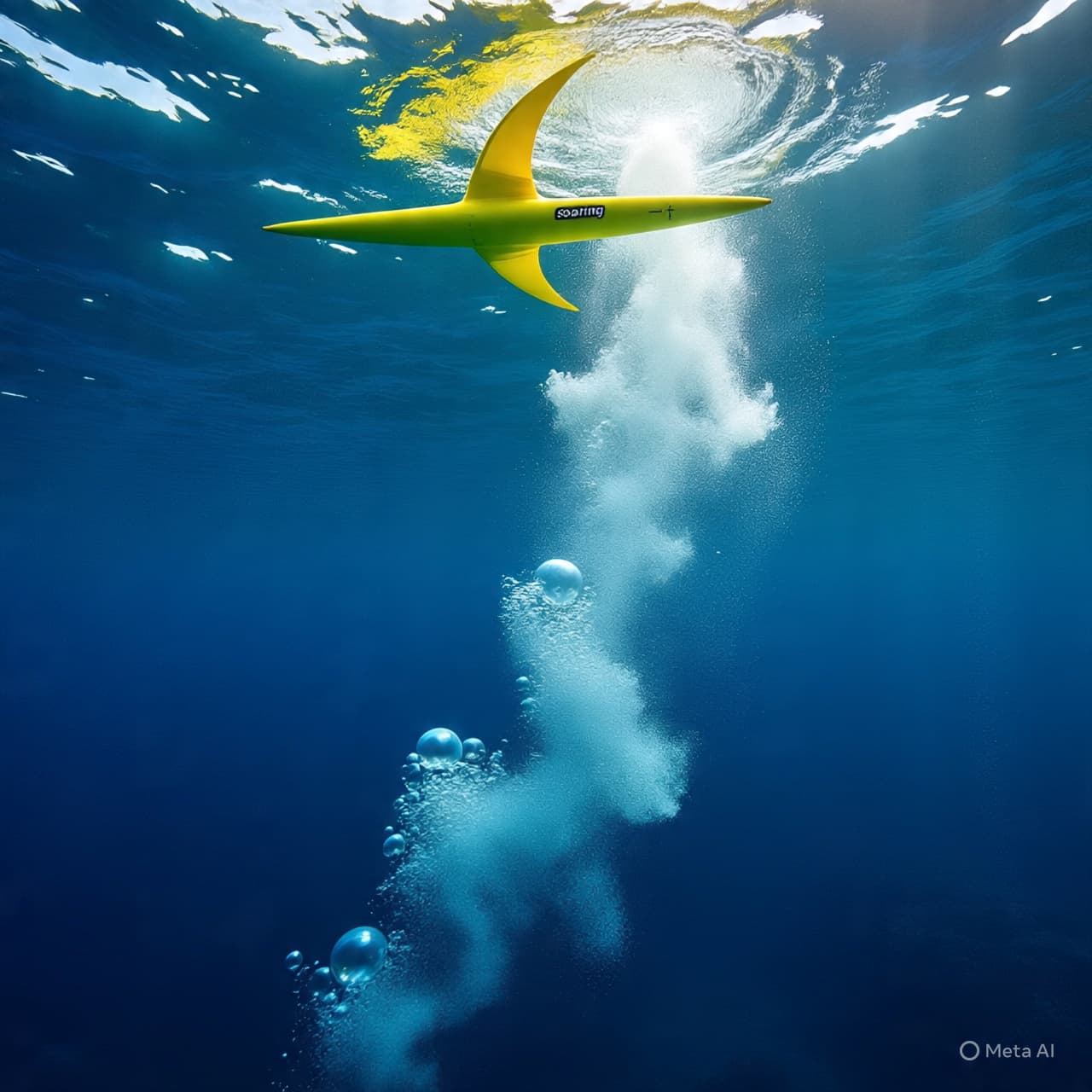 Within the Azure Current, A Quiet Mapping of the Earth’s Hidden and Saline Pulse