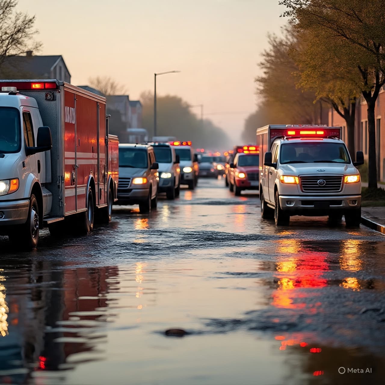 Between Streets and Streams: The Quiet Vigil of Communities in Rain