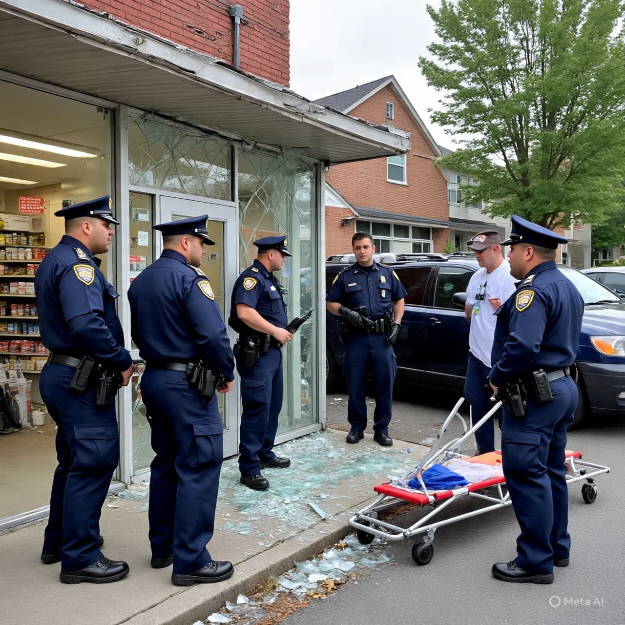 When an Ordinary Afternoon Turns Sudden: The Car That Burst Into a County Antrim Shop