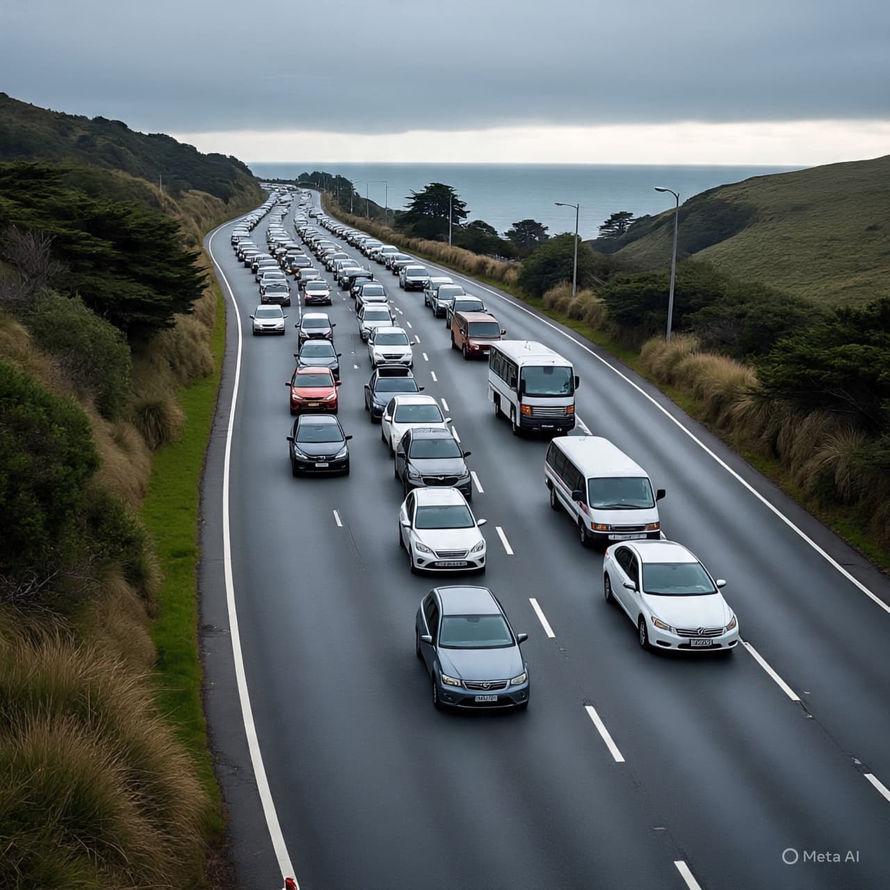 Between Hills and Headlights: Congestion Spreads Across Wellington’s Highway Corridor